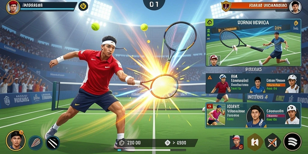 fokus777 - Ruang kompetisi dengan leaderboard yang penuh semangat.