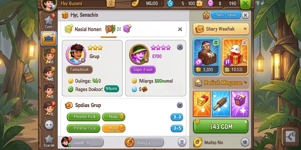 hanabi88 - Mode multiplayer yang memungkinkan bermain bersama teman.