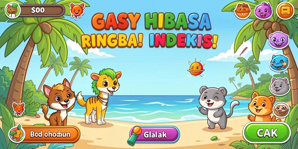 hokihoki - Beragam level menantang untuk meningkatkan keterampilan.