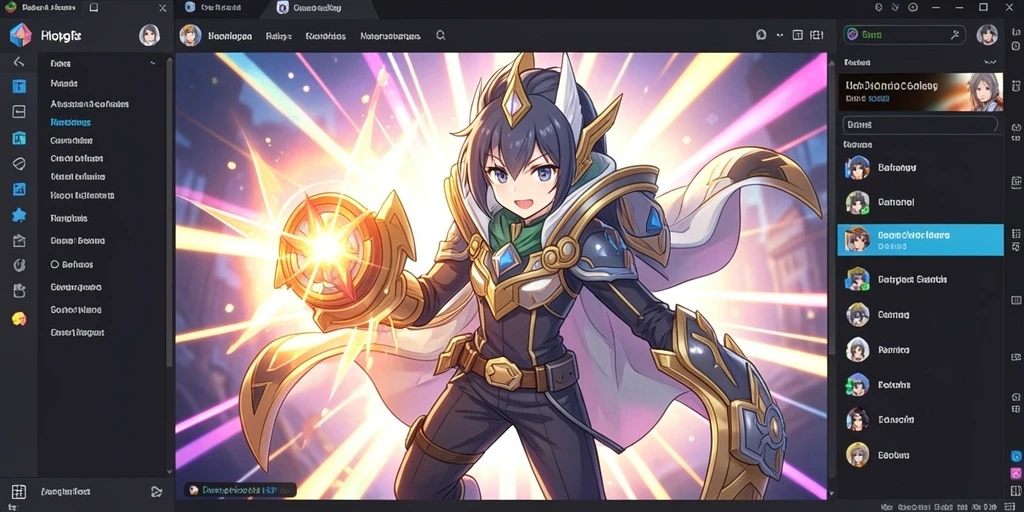 rpgame - Ilustrasi dunia fantasi yang menakjubkan.